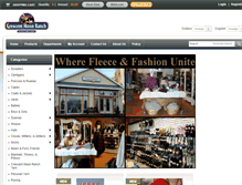 Tablet Screenshot of boutique.crescentmoonranch.com
